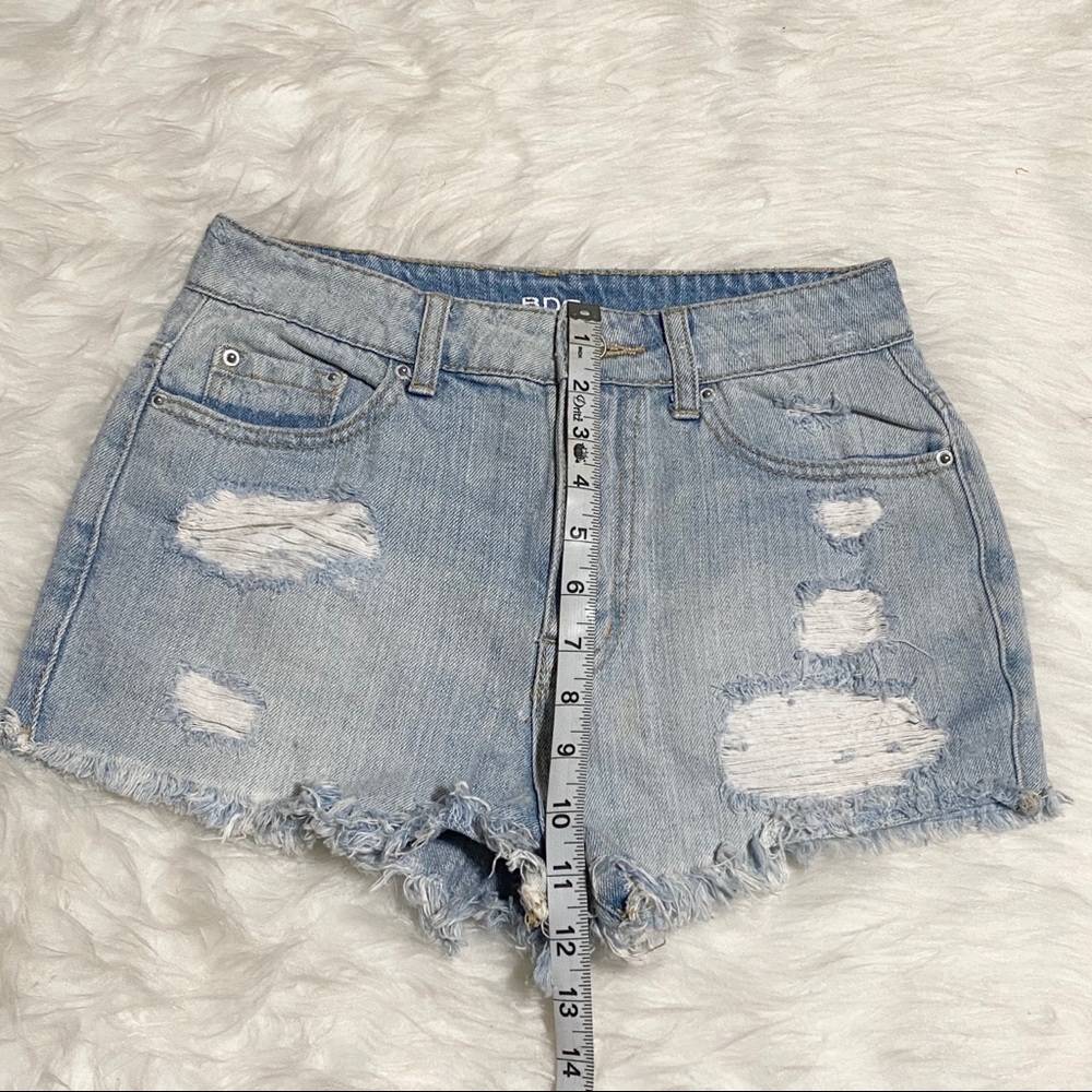 BDG Super High Rise Cheeky Jean Shorts - Picture 4 of 5